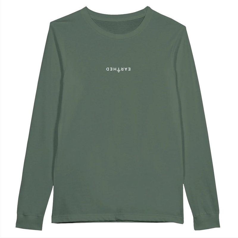 Long sleeved EARTHED T-shirt - Olive green Long sleeved EARTHED T-shirt - Olive green