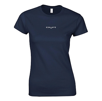 Womens EARTHED T-shirt - Navy